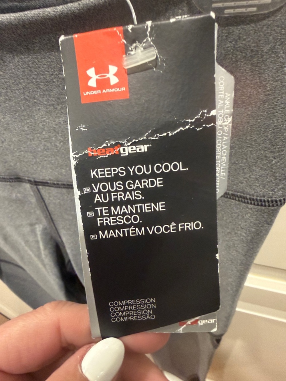Under Armour Compression Performance Leggings - Picture 4 of 8